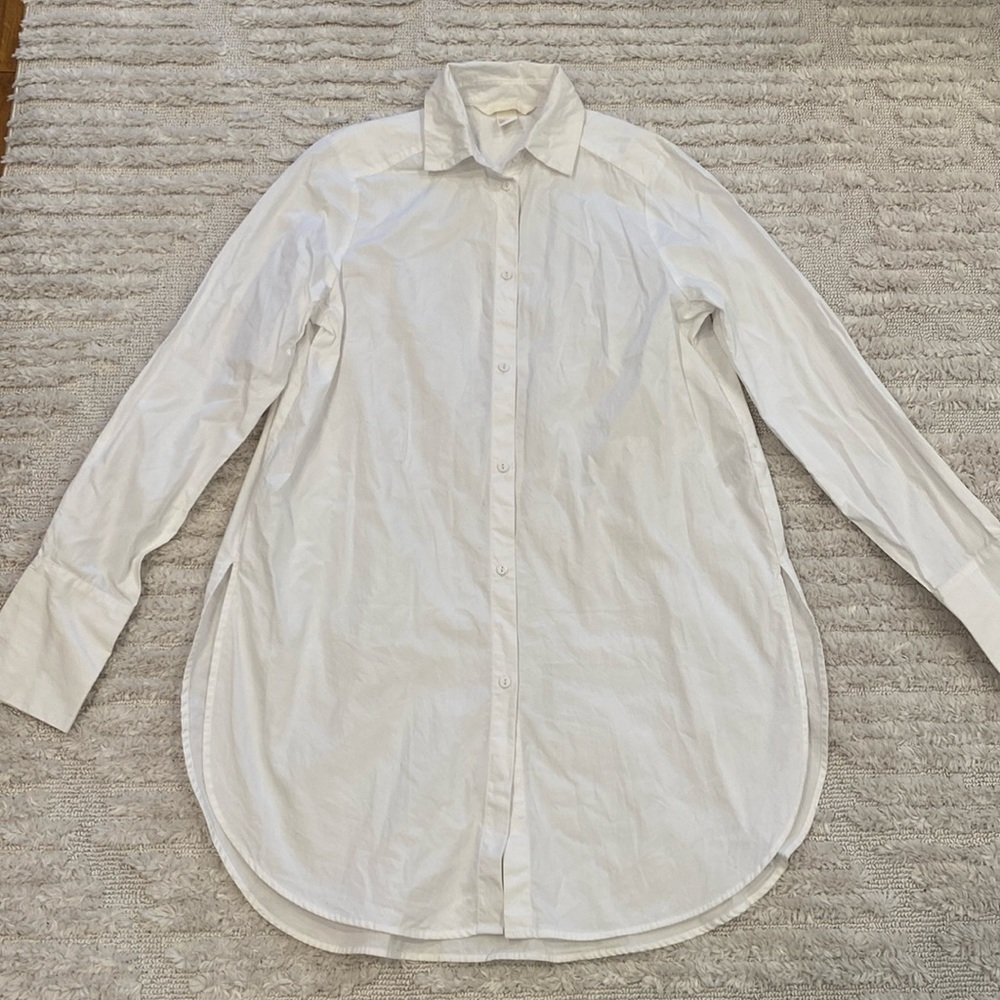 H&M Long Button Up Sz XS